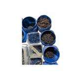 Assort of Screws, Including Tapcon, Drywall and Deck Screws.