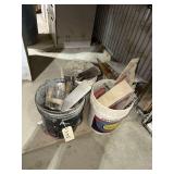 4 Buckets of Hand Trowels