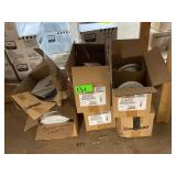 Box of Bottom Drain Covers,Under Water RGBW Led Lights, 3 Boxes of Dual Outlet Sections