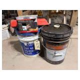Buckets of Hydraulic Fluid - Hopkins Trailer Break Away System