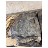 Lot of 5 Concrete Tarps