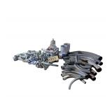 Various Conduit Fittings & Bodies - 3/8" Combination Connectors - Light Switches & Housing - Cable Staples