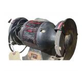 A Craftsman 6" Electric Bench Grinder 1/3 Horsepower