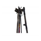 2- scrapers,  2- edgers, 1- Short Handle Trenching Spade