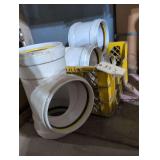 8" PVC  Splices 3.  1, 8"  PVC T