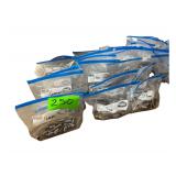 Bags of Various Metric Sized Sockets