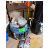 Kobalt Tool Bag w/ Various Hardware - Hose Clamps & V Belt - Plungers