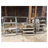 5 Metal Shelves - Approx. 5