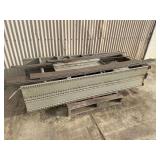 Metal Shelves & Decking Pieces