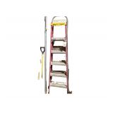 Step Ladder - 6’Aluminum/Fiberglass Ladder