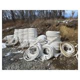 Large Pile of 2" PVC Pool Drainage Pipe