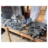 Various Conduit Fittings & Bodies - 3/8" Combination Connectors - Light Switches & Housing - Cable Staples