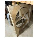 Box Fan & 32" Flush Mount Wall Fan