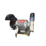 A Ryobi 6" Electric Bench Grinder BGH616