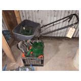 Push Spreader - Hand Spreader - Garden Hose Sprinkler Attachments