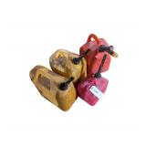 2-5 Gallon Kerosene Cans 1-5 Gallon Gas Can, 1-2 Gallon Gas Can
