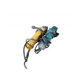 A Makita and a DeWalt Electric Angle Grinders Makita 4" Mod .N9514B, Dewalt DW402