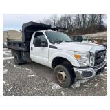 2016 Ford F-350 Dump Truck - VIN#: 1FDRF3H68GEC39644 - Odometer: 141,808 - 5/26 Inspection - 6.2L, V8 - 4WD - 2 Door Cab - Dual Rear Wheels - Zoresco Rugby 9