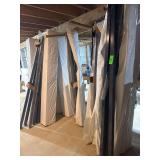 Large Lot of Fencing - 48 Line Posts - 10 Gate End Posts - 26 Corners - 45 End Posts - 8 Aqua Latches - 4 Drop Rods - Multiple Boxes of Hardware Included