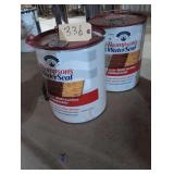 Thompson Water Seal, 1 Full 5 Gallon Can 1 Partial Can
