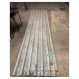Two Sheets of Metal Decking - Approx. 3