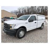 2017 Ford F-150 XL - 4x4 - 147,850 Miles - 8ft Bed with ARE Utility Cap - VIN: 1FTMF1E86HKC80348