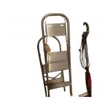 2 Folding Ladders/Step Stools