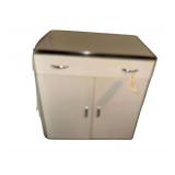 Vintage Metal Cabinet 30 in. L. X 20in. D. X 36in. H.