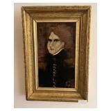 Late 19th early century portrait: OIL painting