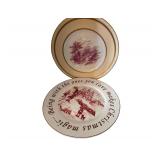 Charles Ahrenfeldt Plate and Christmas Plate