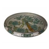 Gold Imari Japanese Porcelain Hand Painted Decorative Piece