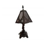 Slag Glass Table Lamp