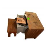 Wooden Step Stool - Wooden Wall Plaque- Wooden Bench