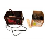 Sears 10/2 Electric Battery Charger- Sanding Disk Assortment
