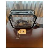 Clear Purse with extra strap