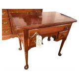 Wooden End Table 28x17x24 Inches - Solid Wood PA House