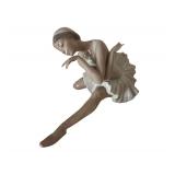 Death of the Swan LLadro Statue #4855 Glazed Ballerina Dancer Figurine 1973