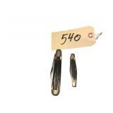 2 - Folding Pocket Knives