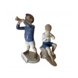 One Lladro and One Bing & Grøndahl Figurine