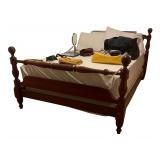 Full Size Bed with Headboard & Footboard - Solid Wood PA House