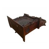 Vintage Wooden Clock in Pieces Needs Put back Together 16x8x26 Inches