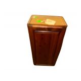 Wooden Cabinet 18 in. L X 14 in. D. X 36in. H.