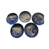 Vintage Bing & Grøndahl Christmas Plates