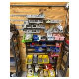 Hardware Organizer Rack w/ Bins