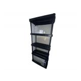 Plastic Shelving Unit w/ Various Light Bulbs & ULine Labels - 15W, 4000K - 20W, 5000K - 30" x 14" x 73"