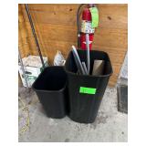 2 Waste Baskets & Fire Extinguisher