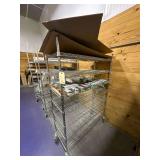 Metal Rolling Shelves - MW HLG-80H-48A Ballasts - 48" x 18" x 77"