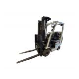 Nissan AF30 Forklift - Model MAP1F1A15LV - 3 Stage Mast - 2,400lb Capacity - 42" Forks - Pneumatic Tires - Propane - RESERVED FOR LOADOUT - MUST BE REMOVED ANOTHER DATE - TANKS NOT INCLUDED