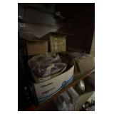 Shelf Full of Misc. Lighting Parts