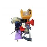 Various Tools - Oil Can - Safety Glasses- Clamp - Stapler